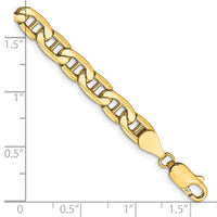 Thumbnail for 14k 5.5mm Semi-Solid Anchor Chain