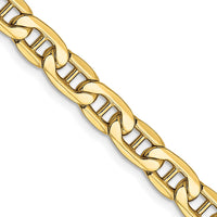 Thumbnail for 14k 5.5mm Semi-Solid Anchor Chain