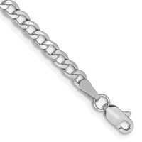 Thumbnail for 14k WG 3.35mm Semi-Solid Curb Chain
