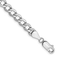 Thumbnail for 14k WG 5.25mm Semi-Solid Curb Chain