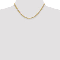 Thumbnail for 14k 4.3mm Semi-Solid Curb Chain