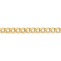 Thumbnail for 14k 5.25mm Semi-Solid Curb Chain