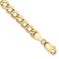 Thumbnail for 14k 5.25mm Semi-Solid Curb Chain