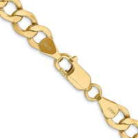 Thumbnail for 14k 6.5mm Semi-Solid Curb Chain