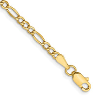 Thumbnail for 14k 2.5mm Semi-Solid Figaro Chain