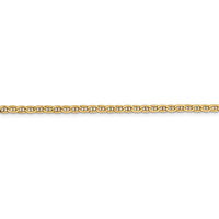Thumbnail for 14k 2.4mm Semi-Solid Anchor Chain