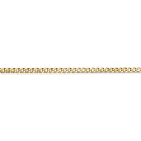 Thumbnail for 14k 2.5mm Semi-Solid Curb Chain