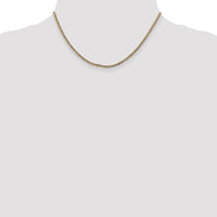 Thumbnail for 14k 2.5mm Semi-Solid Curb Chain