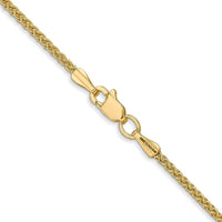 Thumbnail for 14k 1.55mm Semi-Solid Wheat Chain