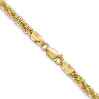 Thumbnail for 14k 3.3mm D/C Semi-Solid Chain