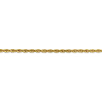 Thumbnail for 14ky 3.0mm Semi-Solid Rope Chain