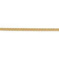 Thumbnail for 14k 3mm Semi-Solid Franco Chain