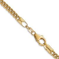 Thumbnail for 14k 3mm Semi-Solid Franco Chain