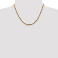 Thumbnail for 14k 3mm Semi-Solid Franco Chain