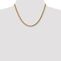 Thumbnail for 14k 3.7mm Semi-Solid Franco Chain