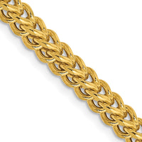 Thumbnail for 14k 3.7mm Semi-Solid Franco Chain