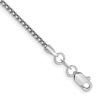 Thumbnail for 14k WG 1.5mm Semi-Solid Round Box Chain
