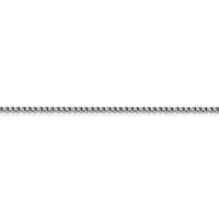 Thumbnail for 14k WG 1.75mm Semi-Solid Round Box Chain