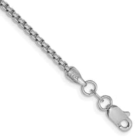 Thumbnail for 14k WG 1.75mm Semi-Solid Round Box Chain