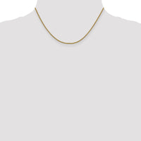 Thumbnail for 14k 1.5mm Semi-Solid Round Box Chain