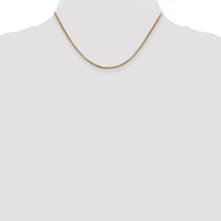 Thumbnail for 14k 1.75mm Semi-Solid Round Box Chain