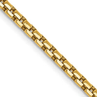 Thumbnail for 14k 2.45mm Semi-Solid Round Box Chain