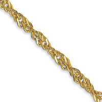 Thumbnail for 14k 2.75mm Lightweight Singapore Chain