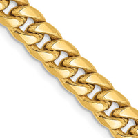 Thumbnail for 14k 6mm Semi-Solid Miami Cuban Chain