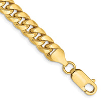 Thumbnail for 14k 6.75mm Semi-Solid Miami Cuban Chain