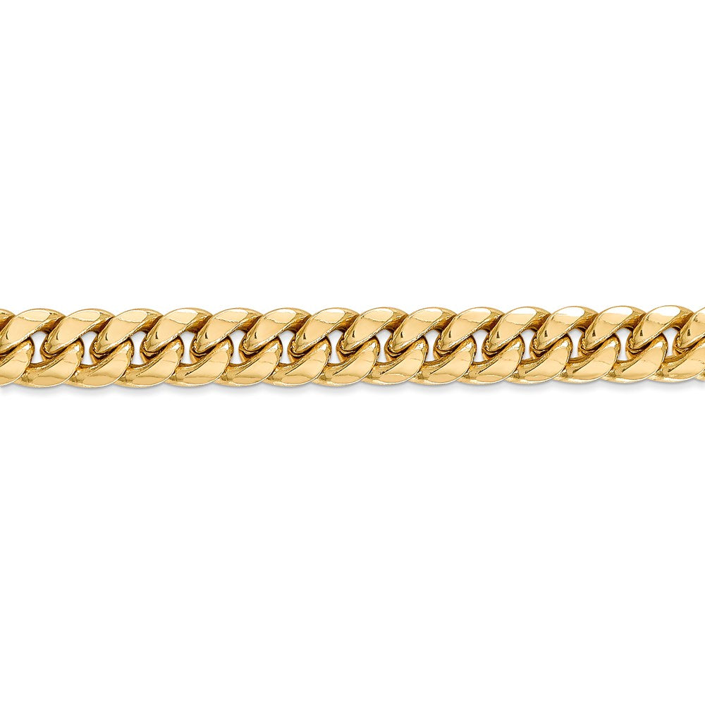 14k 7.3mm Semi-Solid Miami Cuban Chain