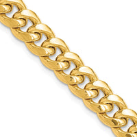 Thumbnail for 14k 7.3mm Semi-Solid Miami Cuban Chain