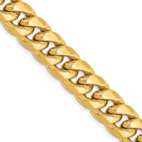 Thumbnail for 14k 9.3mm Semi-Solid Miami Cuban Chain