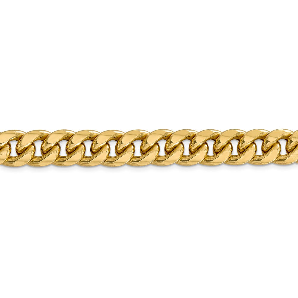 14k 11mm Semi-Solid Miami Cuban Chain