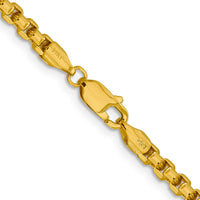 Thumbnail for 14k 3.6mm Semi-Solid Round Box Chain