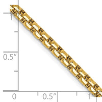 Thumbnail for 14k 3.6mm Semi-Solid Round Box Chain