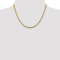 Thumbnail for 14k 3.6mm Semi-Solid Round Box Chain