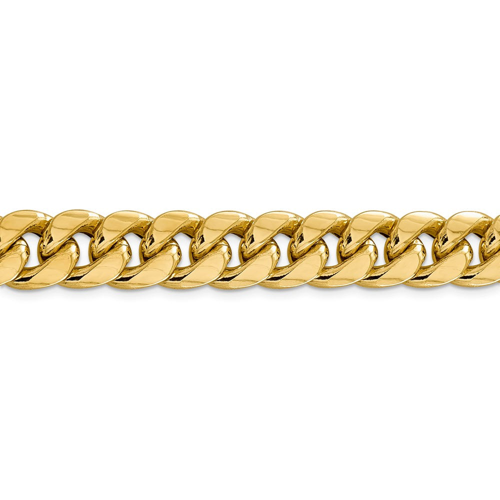 14k 12.6mm Semi-Solid Miami Cuban Chain