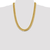 Thumbnail for 14k 12.6mm Semi-Solid Miami Cuban Chain