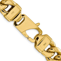 Thumbnail for 14k 15mm Semi-Solid Miami Cuban Chain