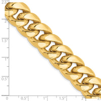 Thumbnail for 14k 15mm Semi-Solid Miami Cuban Chain