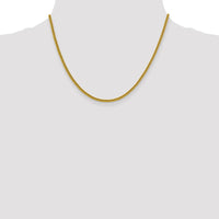 Thumbnail for 14k 2.2mm Semi-Solid Franco Chain