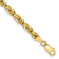 Thumbnail for 14ky 4.25mm Semi-Solid Rope Chain