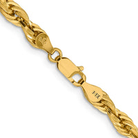 Thumbnail for 14ky 4.75mm Semi-Solid Rope Chain