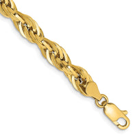 Thumbnail for 14ky 5.4mm Semi-Solid Rope Chain