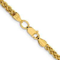 Thumbnail for 14k 3.45mm Semi-solid Wheat Chain