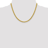 Thumbnail for 14k 4.15mm Semi-solid Wheat Chain