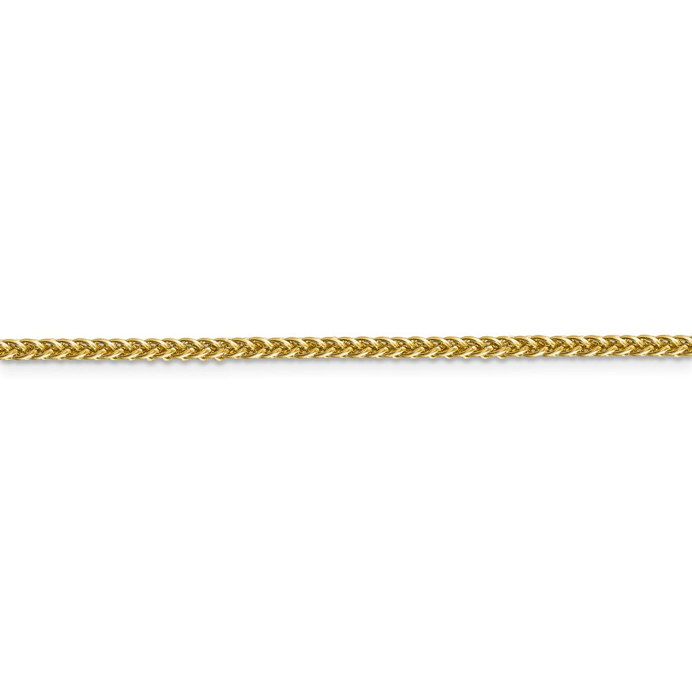 14k 2.35mm Semi-solid 3-Wire Wheat Chain