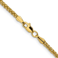 Thumbnail for 14k 2.35mm Semi-solid 3-Wire Wheat Chain