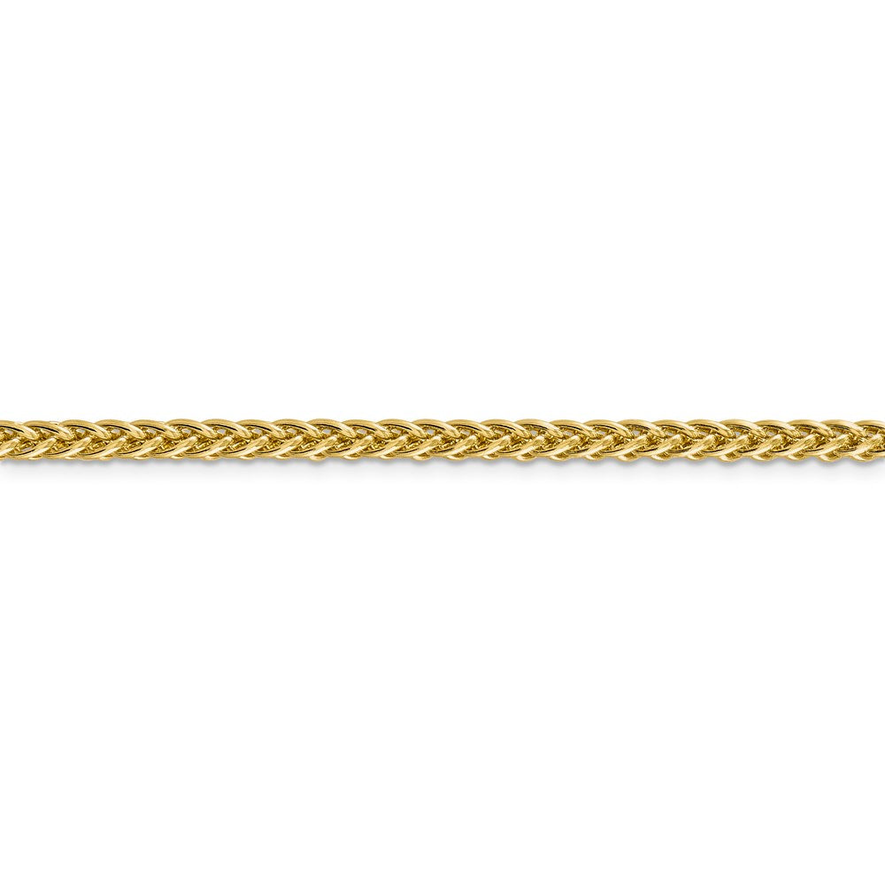 14k 4.3mm Semi-solid 3-Wire Wheat Chain