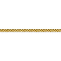 Thumbnail for 14k 4.3mm Semi-solid 3-Wire Wheat Chain